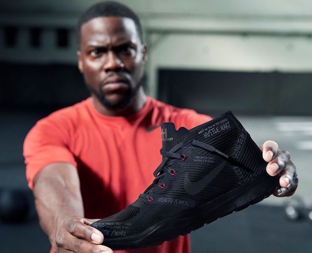 Kevin Hart releases own Nike sneaker, inks six-figure video deal with Facebook Live