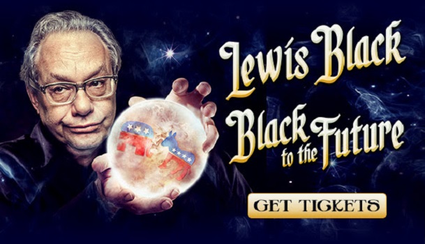 Lewis Black’s limited 2016 Broadway engagement of “Black to the Future”