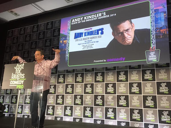 Andy Kindler’s 2016 State of the Industry at Just For Laughs Montreal