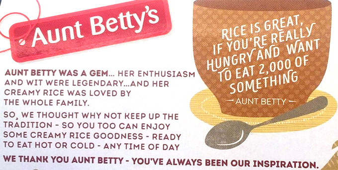 New Zealand food company Aunt Betty’s apologizes for stealing Mitch Hedberg rice joke