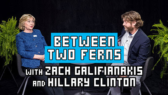 Between Two Ferns with Zach Galifianakis and Hillary Clinton