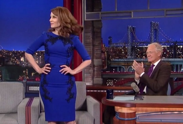 David Letterman interviews Tina Fey for The Hollywood Reporter