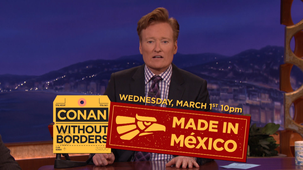 Conan O’Brien heading to Mexico City to broadcast primetime TBS special for all-Mexican audience