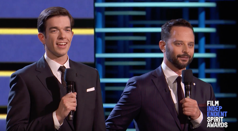 John Mulaney and Nick Kroll’s opening monologue for the 2017 Film Independent Spirit Awards