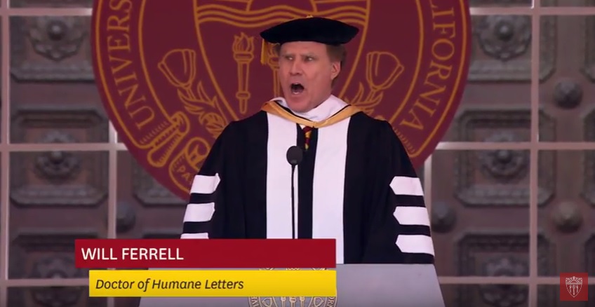 Will Ferrell delivers the USC commencement for Class of 2017