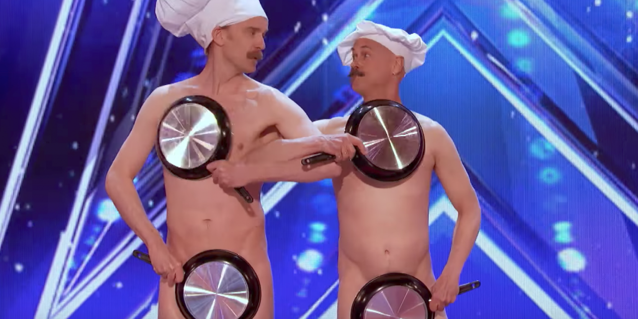 Men With Pans auditions for America’s Got Talent 2017. 