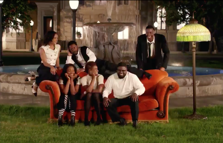 Jay-Z “Moonlight” music video re-enacts Friends with black comedians