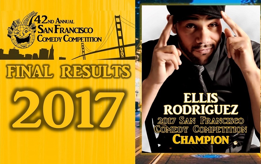 Ellis Rodriguez wins the 2017 San Francisco Comedy Competition