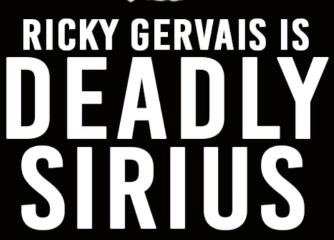 Ricky Gervais Is Deadly Sirius starts weekly radio show Oct. 24, 2017