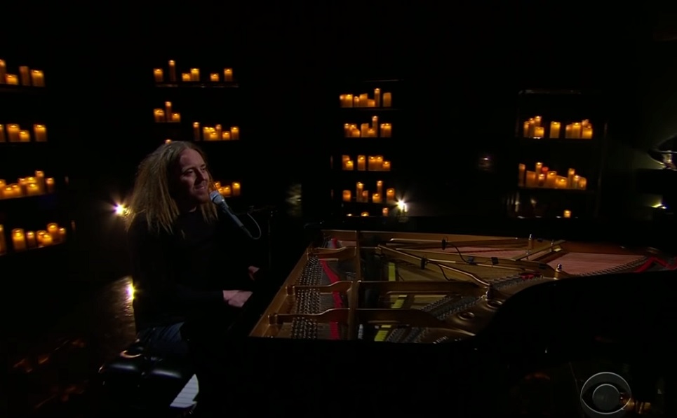 Tim Minchin performs “White Wine in the Sun” on The Late Late Show with James Corden