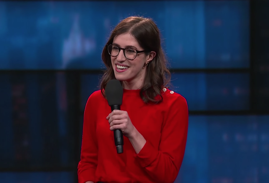 Emmy Blotnick on Late Show with Stephen Colbert