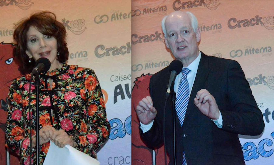 Andrea Martin and Colin Mochrie honored with inaugural Candy Awards at Crackup Comedy Festival