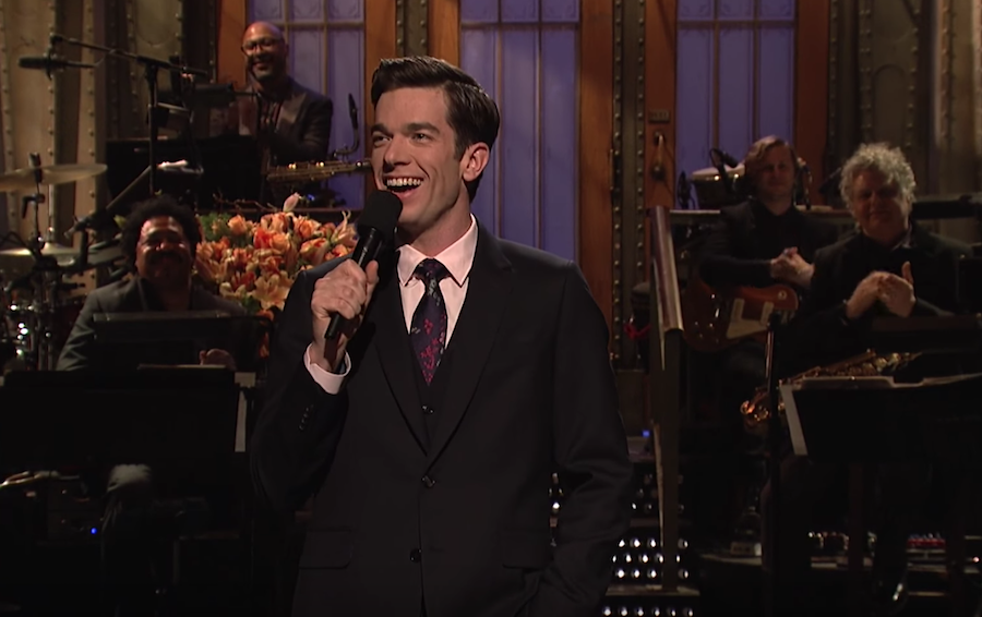 John Mulaney hosted Saturday Night Live. Watch his monologue!