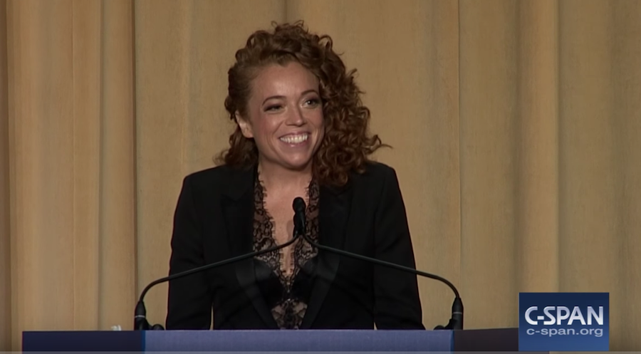 Michelle Wolf speaks at the White House Correspondents Dinner