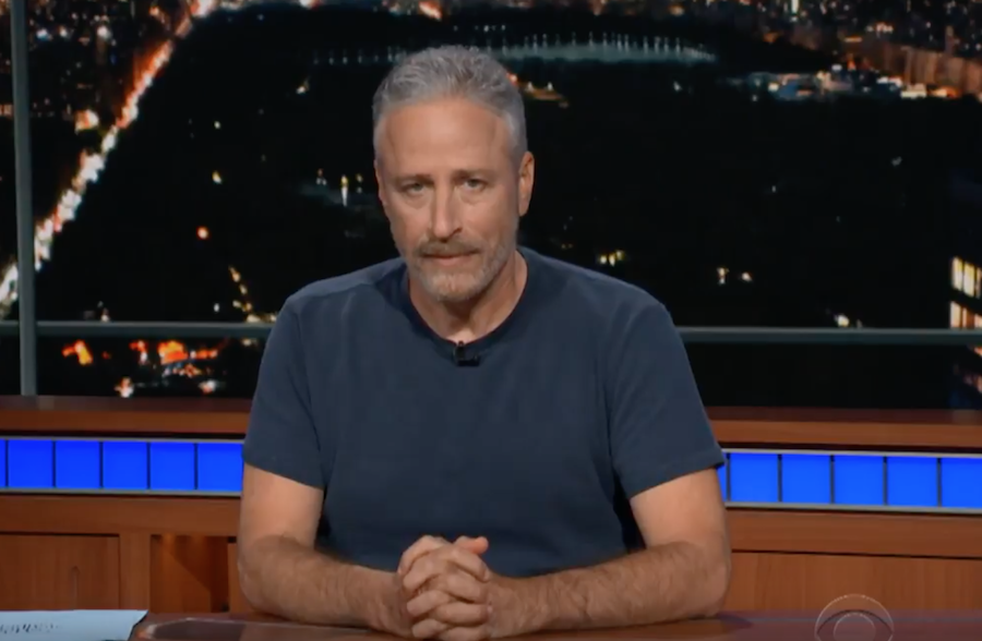 Jon Stewart’s personal message to cruel and dickish Trump on The Late Show