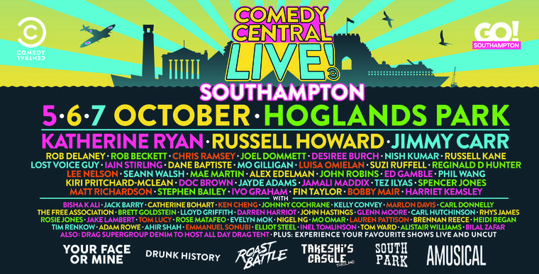 Comedy Central launching UK festival in October 2018