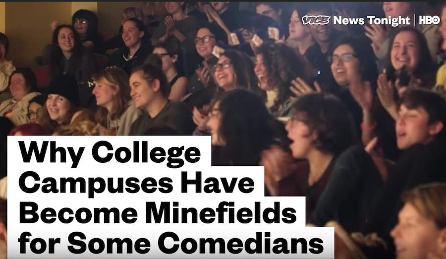 Vice News explores the politics of booking college comedians in 2018