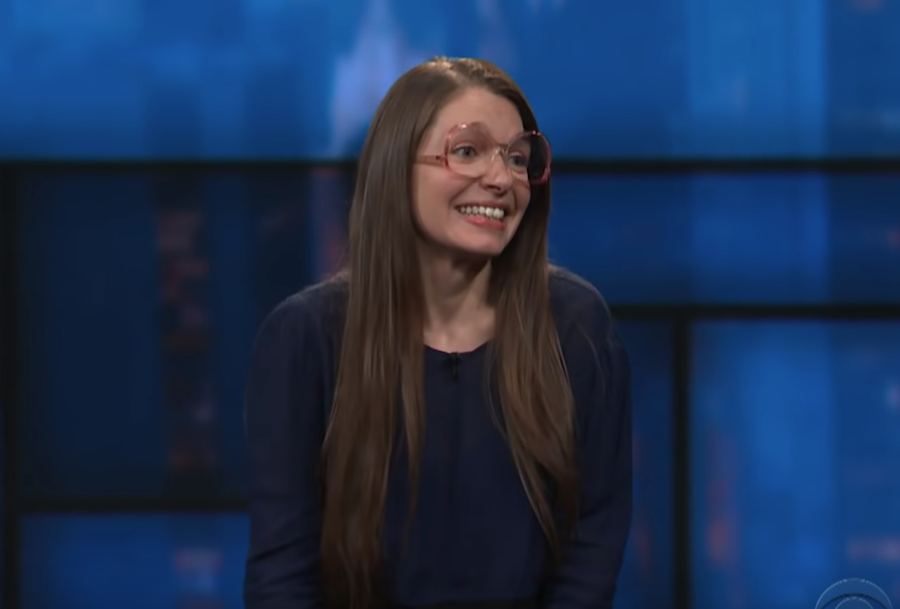 Katie Hannigan’s network TV debut on The Late Show with Stephen Colbert