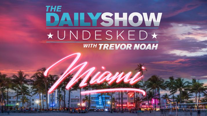 The Daily Show with Trevor Noah visiting Miami for the midterms