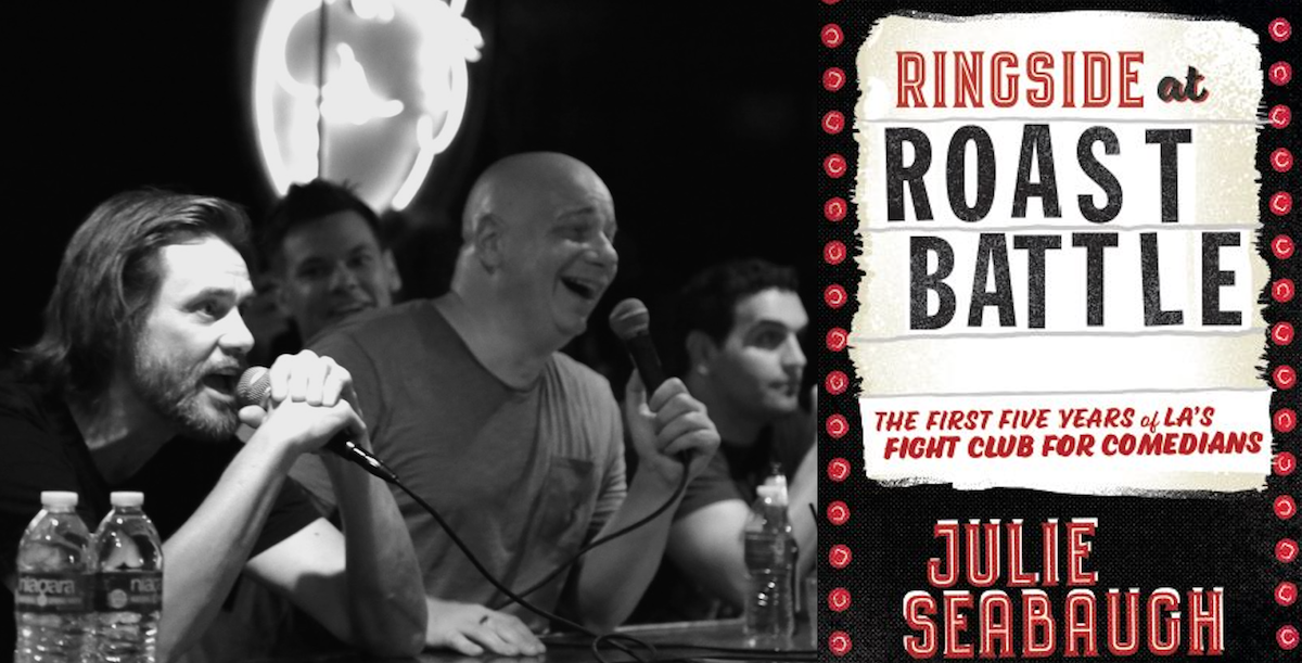 Julie Seabaugh and Troy Conrad document “Ringside at Roast Battle” in a new book!