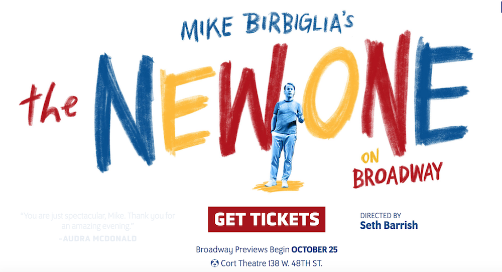 Mike Birbiglia’s “The New One” to launch Broadway run in October 2018