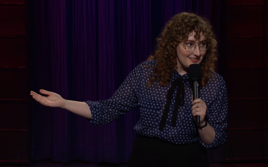 Emily Heller on The Late Late Show with James Corden – The Comic's Comic