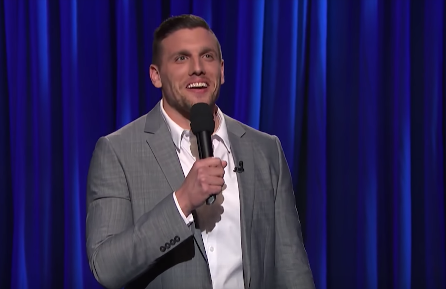Chris Distefano on Late Night with Seth Meyers