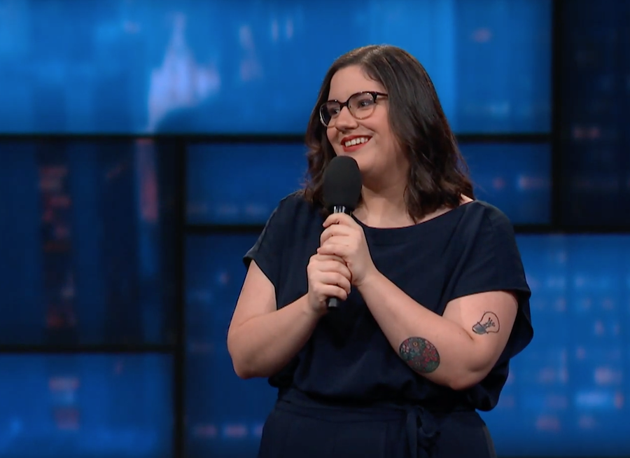 Samantha Ruddy on The Late Show with Stephen Colbert