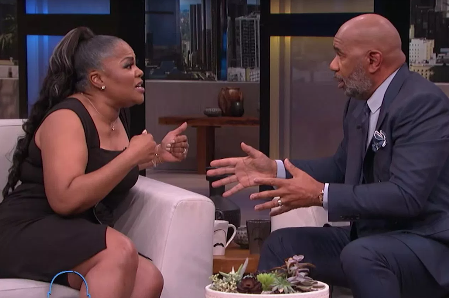 Mo’Nique and Steve Harvey hash it out on a televised heart-to-heart
