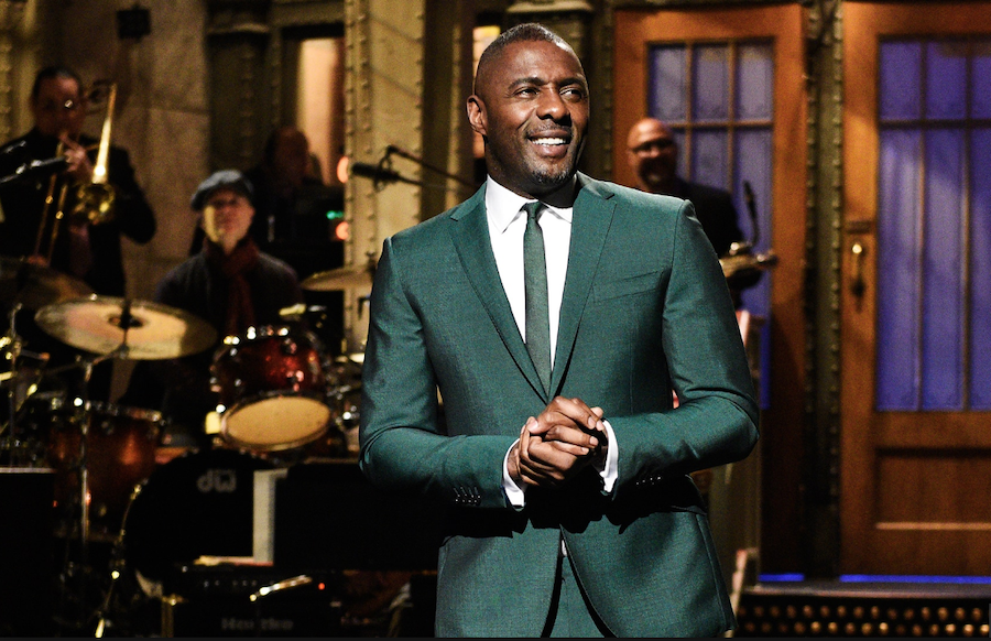 In his SNL monologue, Idris Elba remembers working the door at Carolines on Broadway