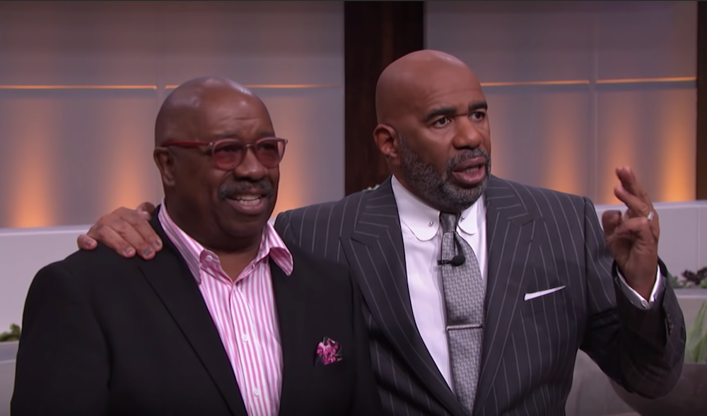 Steve Harvey talks about meeting J. Anthony Brown in 1985