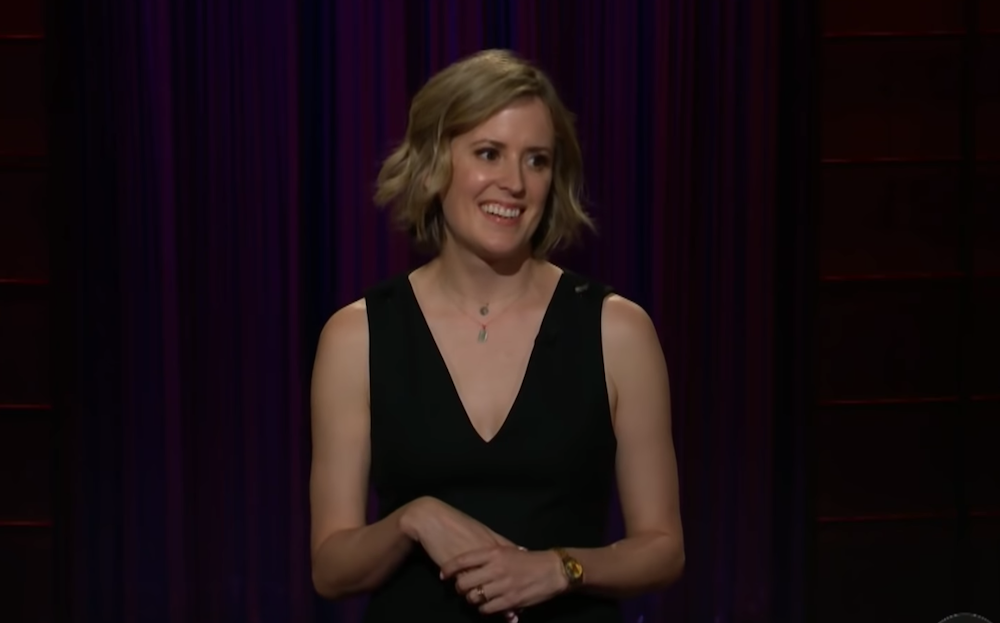 Sarah Tollemache on The Late Late Show with James Corden