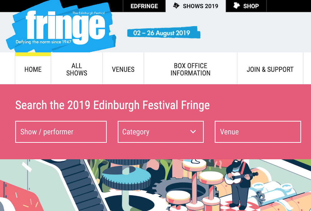 A guide to the Americans performing at the Edinburgh Fringe Festival 2019