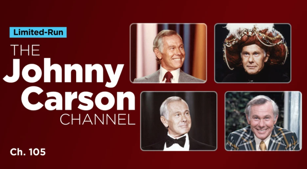 For October 2019, SiriusXM Channel 105 becomes “The Johnny Carson Channel”