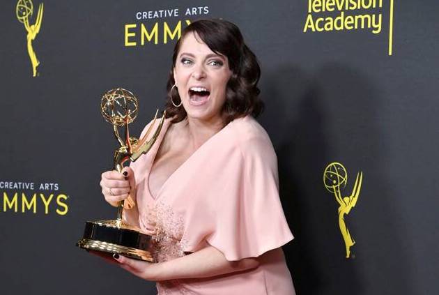 Rachel Bloom wins the Emmy Award for song in final season of Crazy Ex-Girlfriend