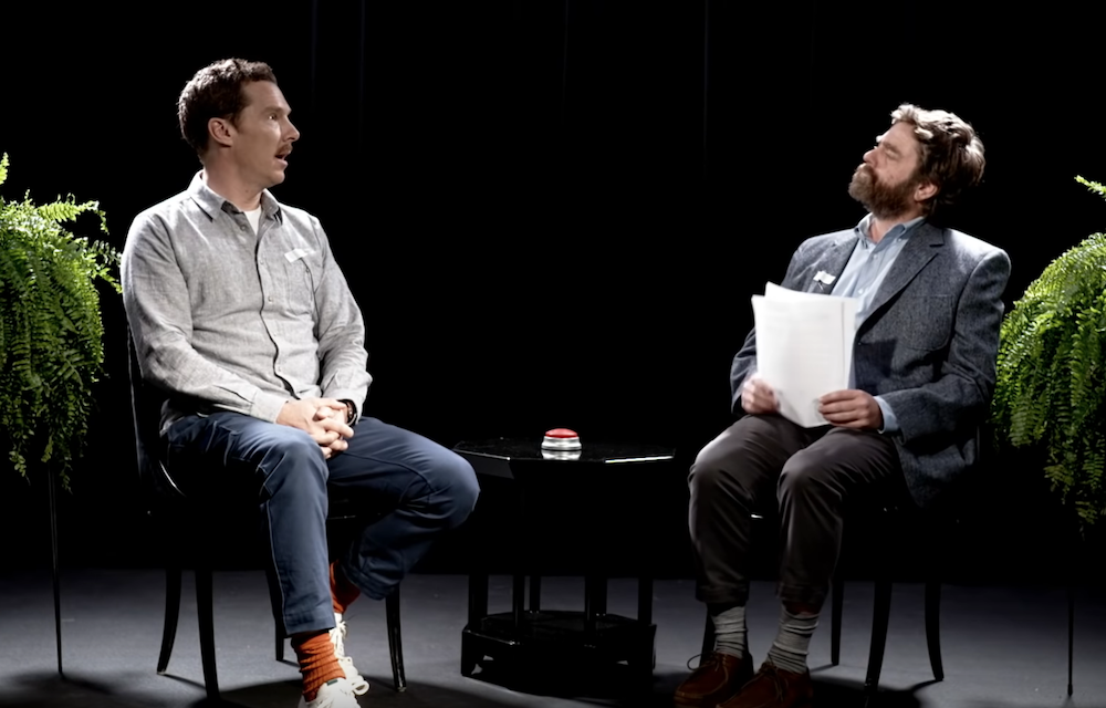 Benedict Cumberbatch’s uncut Between Two Ferns with Zach Galifianakis