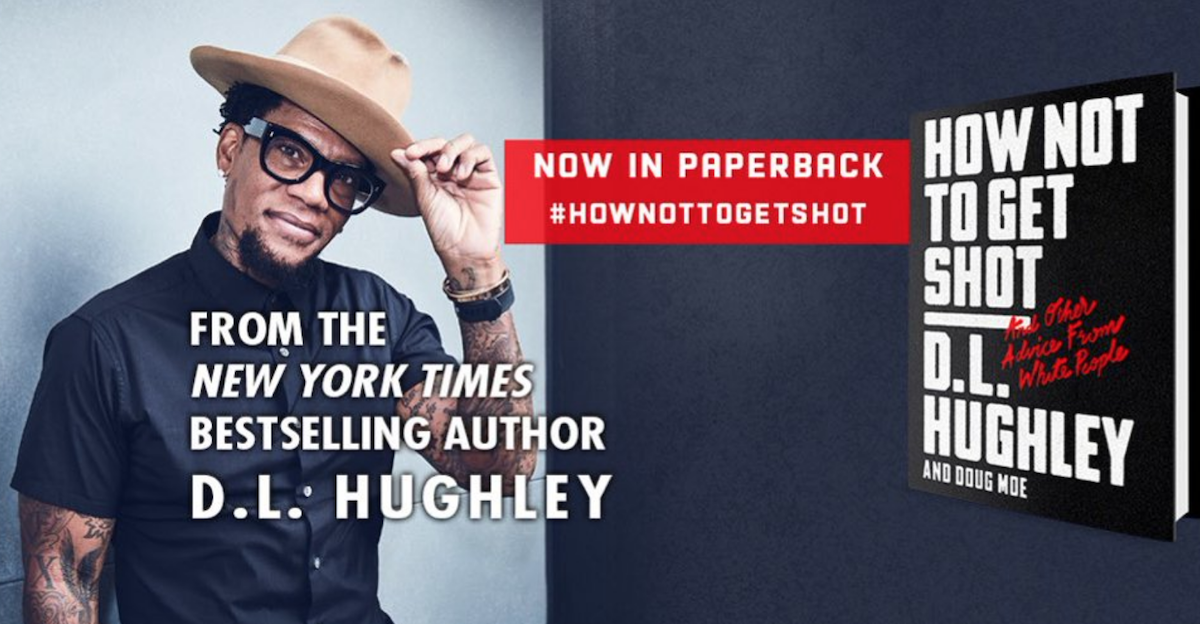 D.L. Hughley making Comedy Central special based on his book, How Not To Get Shot
