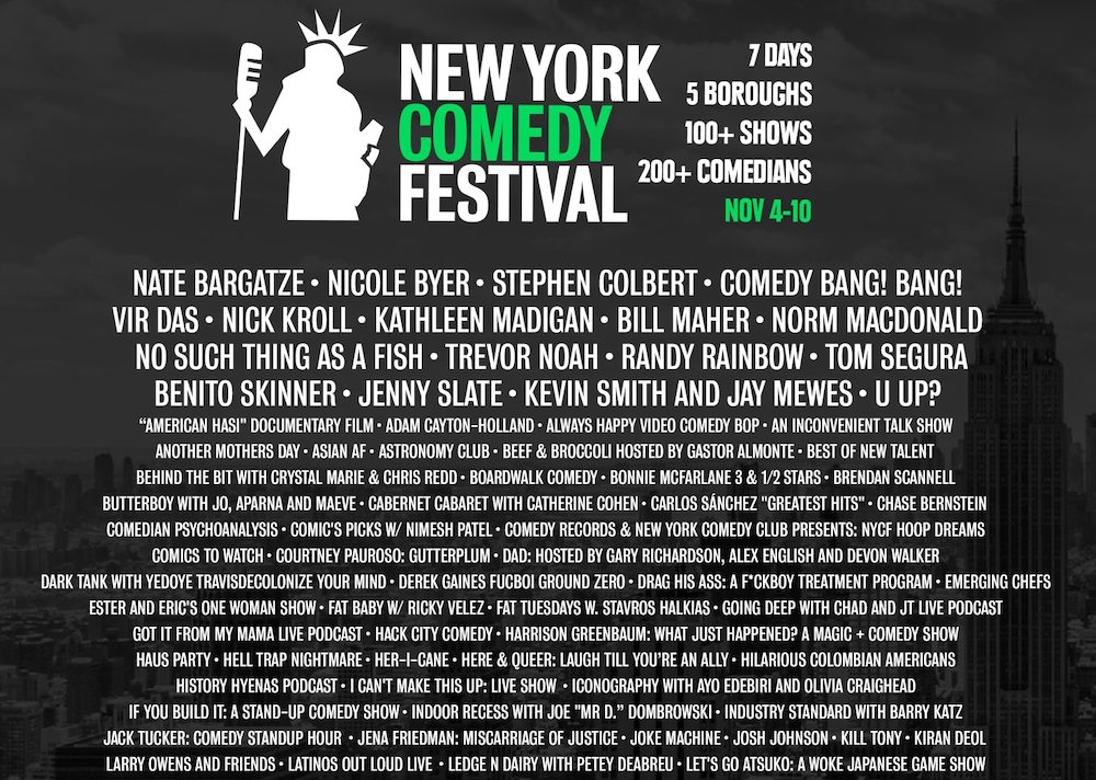 Shows you’ll wish you’d seen at the 2019 New York Comedy Festival