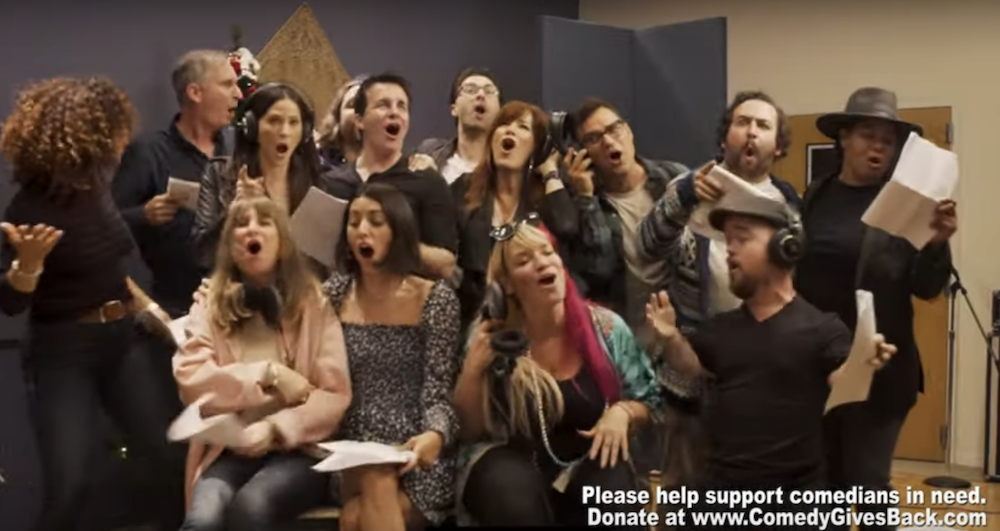 Comedy Gives Back as 60 comedians sing all-star holiday song “Christmas Magic”