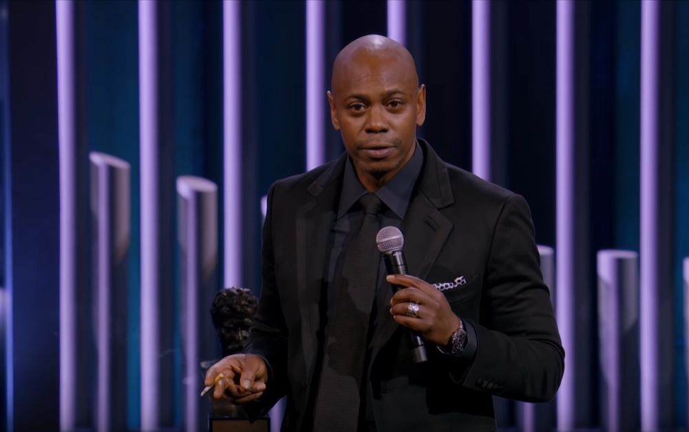 Dave Chappelle’s speech accepting the Mark Twain Prize
