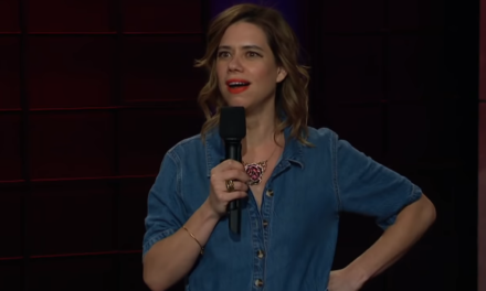 Lou Sanders on The Late Late Show with James Corden