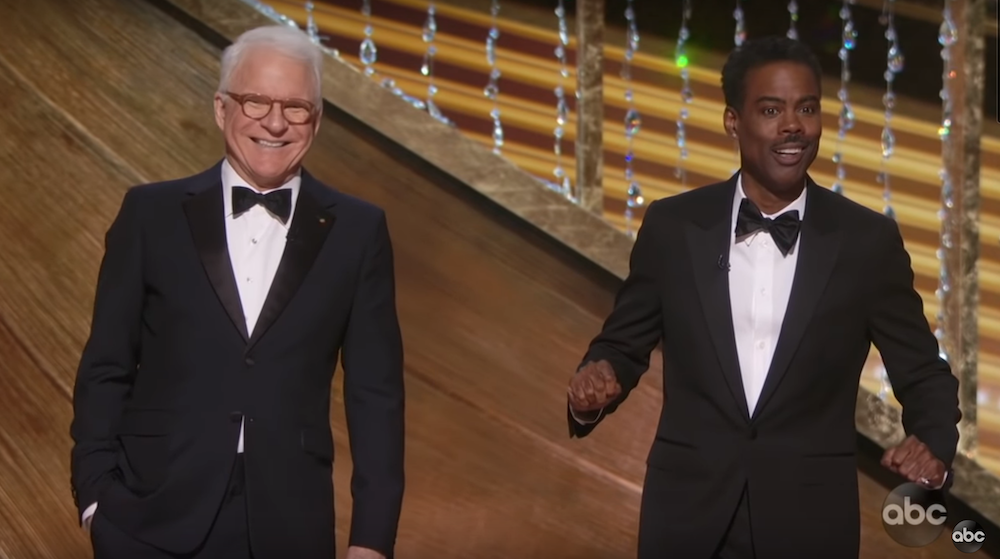 Steve Martin and Chris Rock deliver an opening monologue at the 2020 Academy Awards