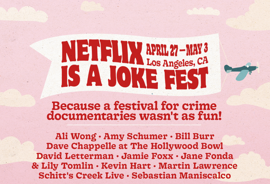 Netflix announces first comedy festival, weeklong event in Los Angeles at end of April 2020
