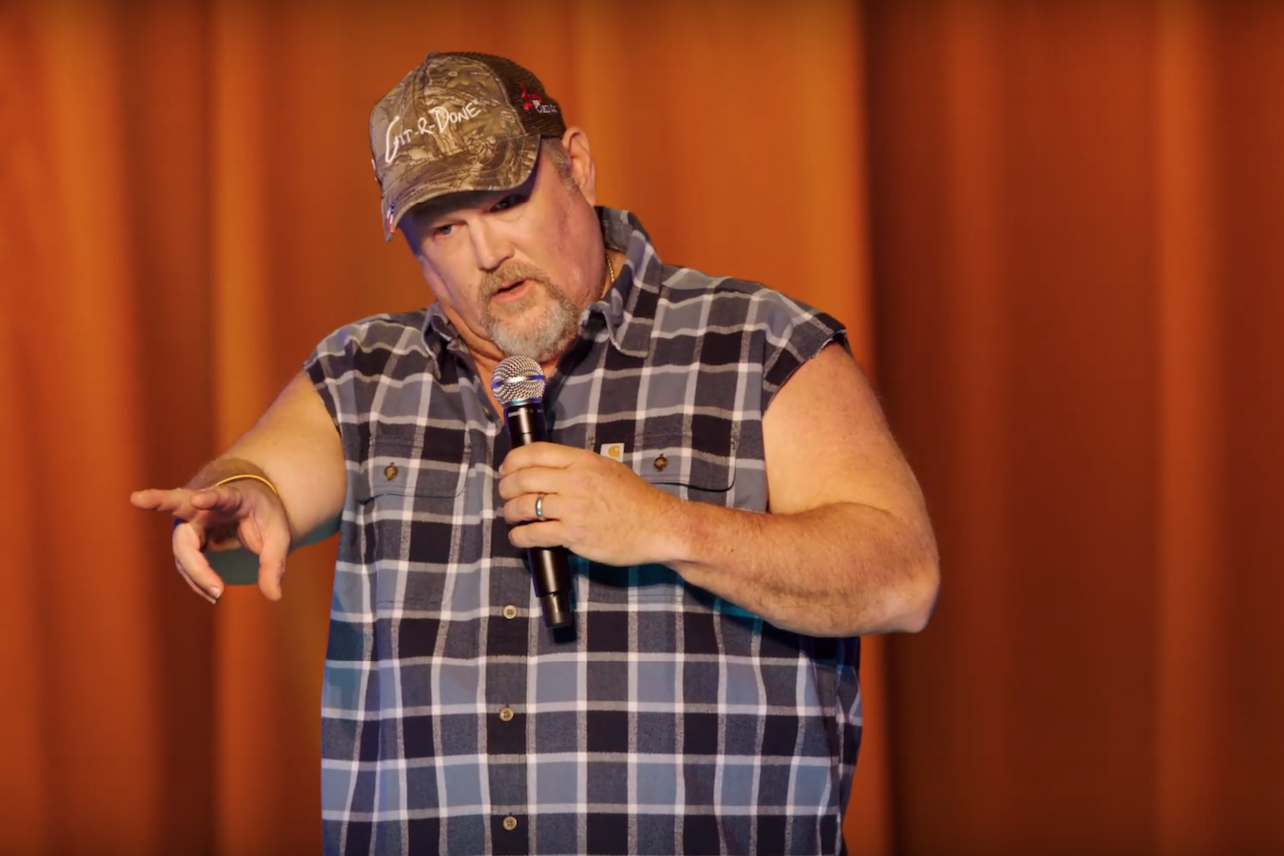 Review: Larry the Cable Guy, “Remain Seated” on Comedy Dynamics