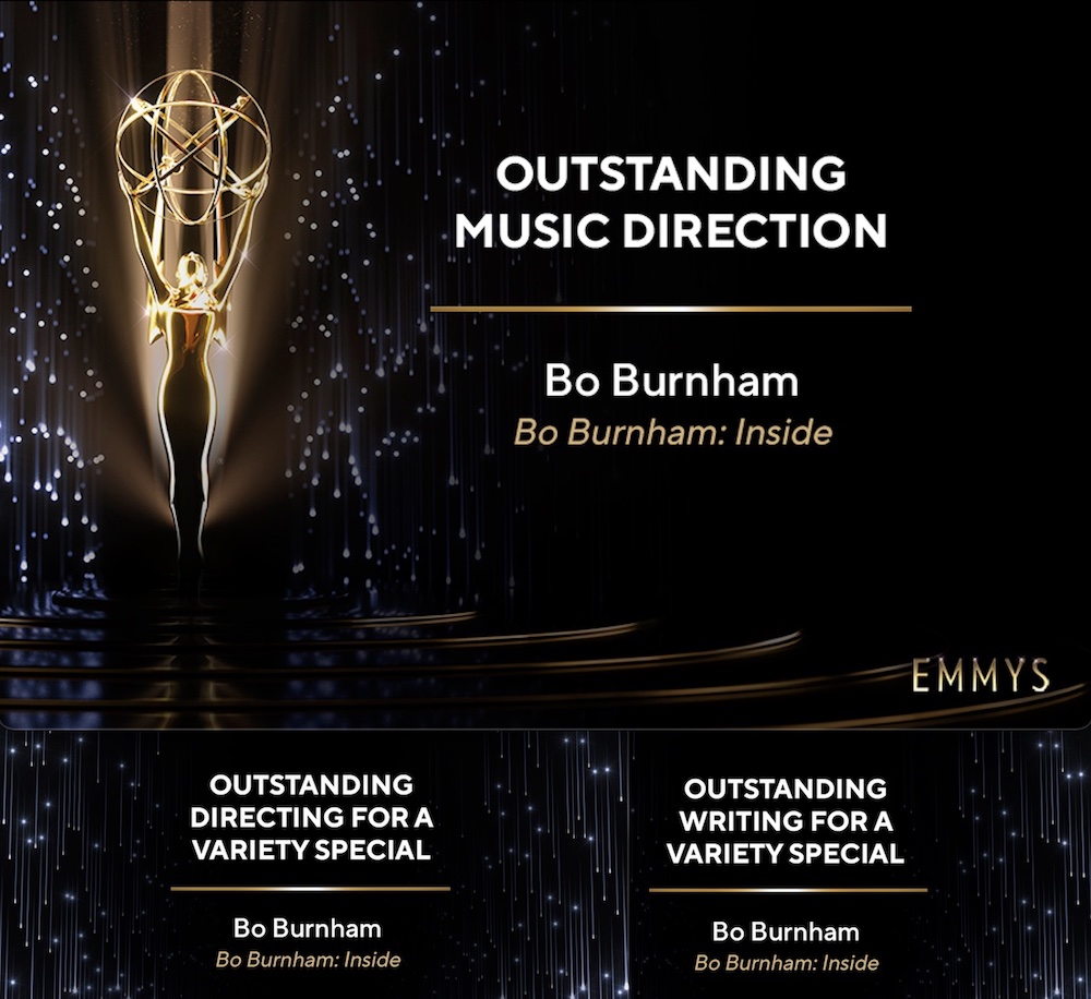Bo Burnham Wins Three Emmys At Least for ‘Inside’