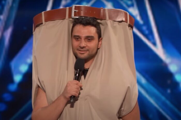 Mr. Pants auditions for America’s Got Talent
