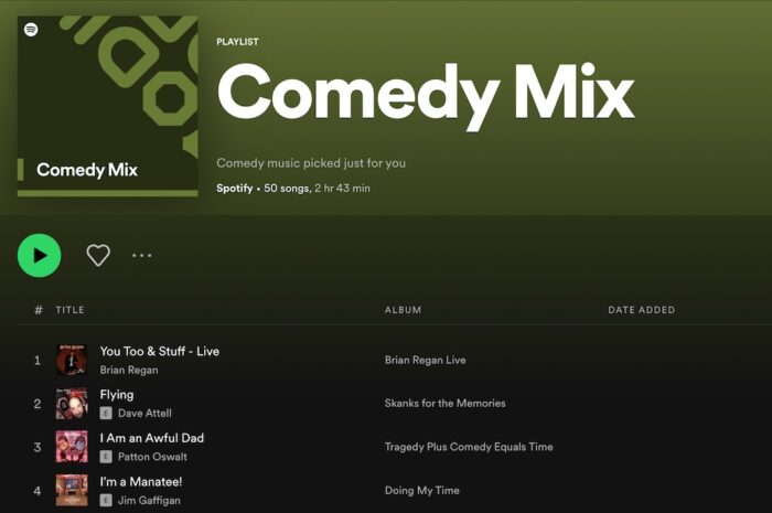 Some Good News for Comedians on Spotify?!