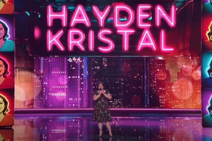 Hayden Kristal performs on the semifinals of America’s Got Talent