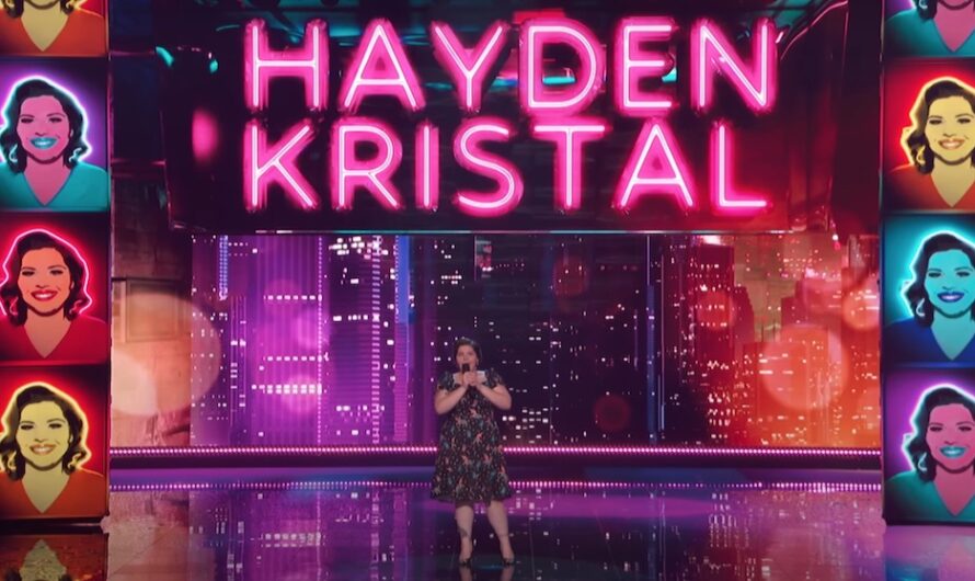 Hayden Kristal performs on the semifinals of America’s Got Talent