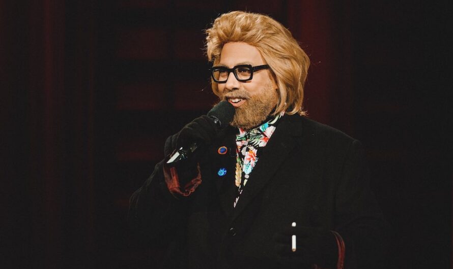 Morvin Splaversby (Reggie Watts) on The Late Late Show with James Corden